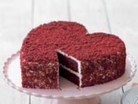 کیک روز ولنتاین DIY