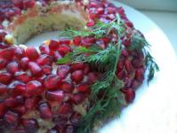 Салат «Гранатовий браслет»: покроковий рецепт з яскравими фото