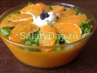 Nabavite recept: Salate od mandarine Začinjena salata od mandarine