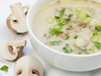 Грибний суп зі сметаною Суп із заморожених грибів зі сметаною
