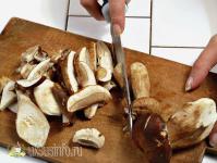버섯 매리 네이드-사진과 함께 집에서 버섯을 준비하는 최고의 요리법 매리 네이드로 버섯 요리하기